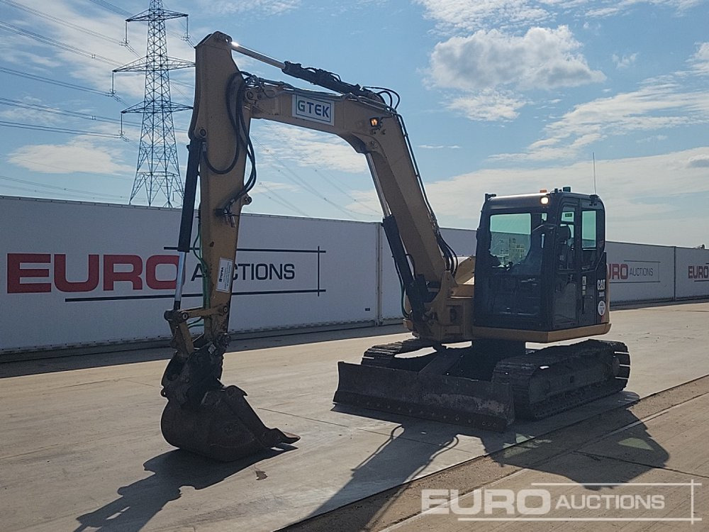 2014 CAT 308E2CR - Mini bager: slika 1 2014 CAT 308E2CR - Mini bager: slika 1