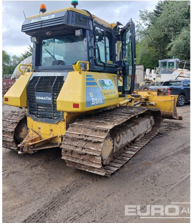2014 Komatsu D51PX-22 - Buldožer: slika 4 2014 Komatsu D51PX-22 - Buldožer: slika 4