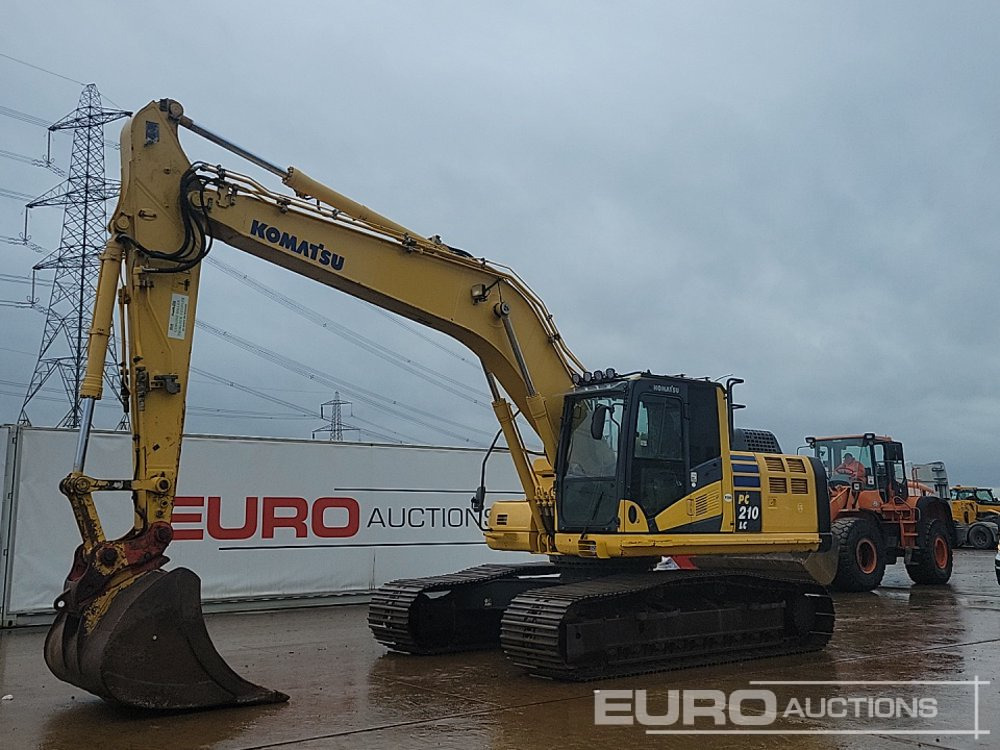 2014 Komatsu PC210LC-10 - Bager goseničar: slika 1 2014 Komatsu PC210LC-10 - Bager goseničar: slika 1