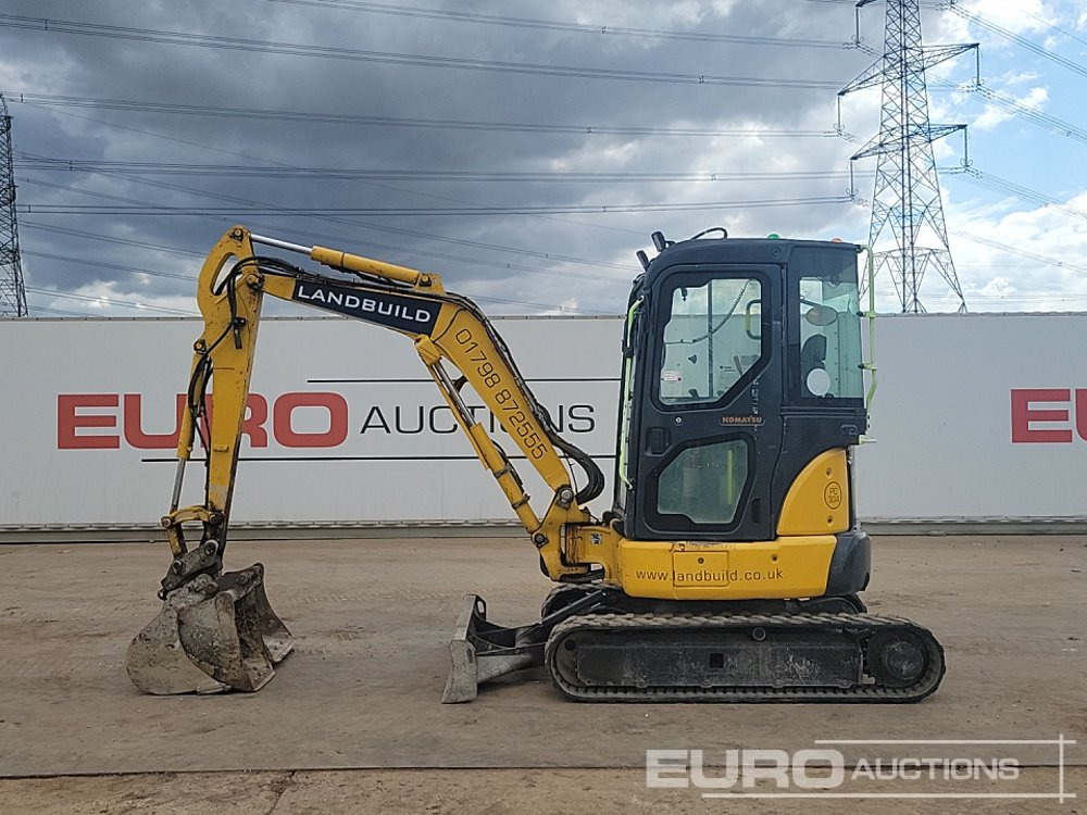 2014 Komatsu PC30MR-3 - Mini bager: slika 2 2014 Komatsu PC30MR-3 - Mini bager: slika 2