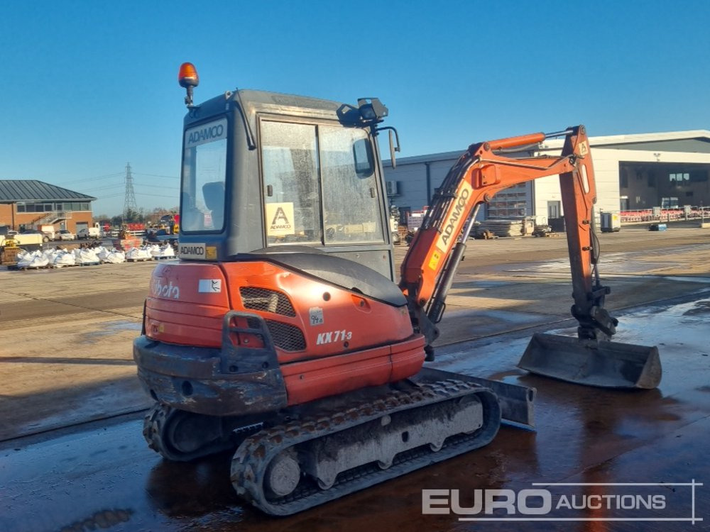 2014 Kubota KX71-3 - Mini bager: slika 5 2014 Kubota KX71-3 - Mini bager: slika 5