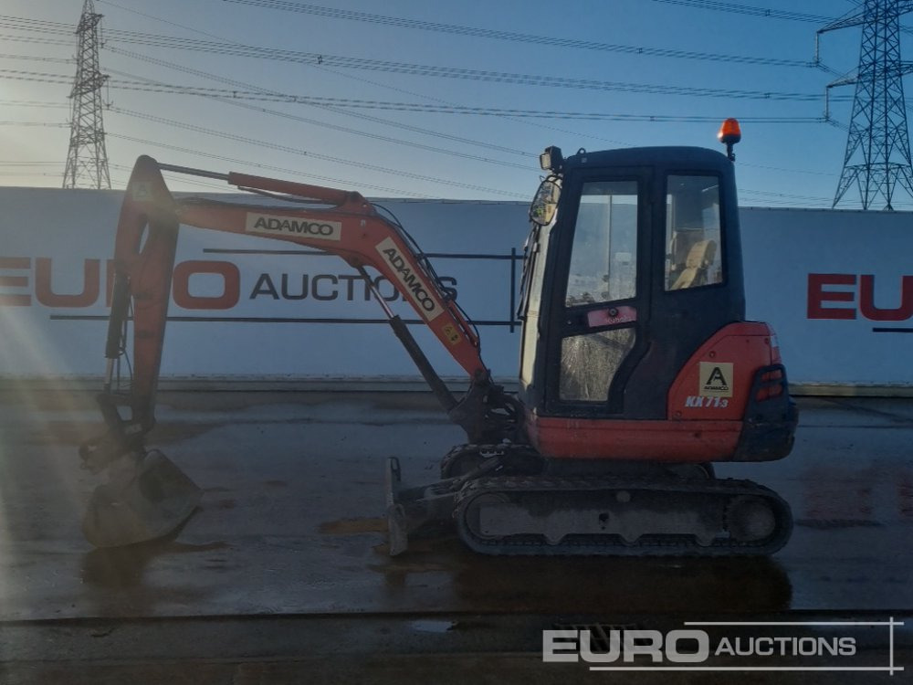 2014 Kubota KX71-3 - Mini bager: slika 2 2014 Kubota KX71-3 - Mini bager: slika 2