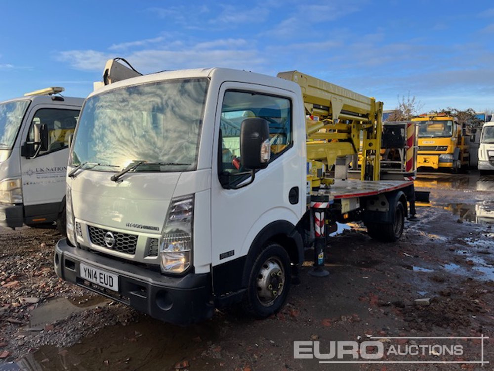 2014 Nissan NT400 CABSTAR - Dvižna ploščad montirana na tovornjak: slika 1 2014 Nissan NT400 CABSTAR - Dvižna ploščad montirana na tovornjak: slika 1