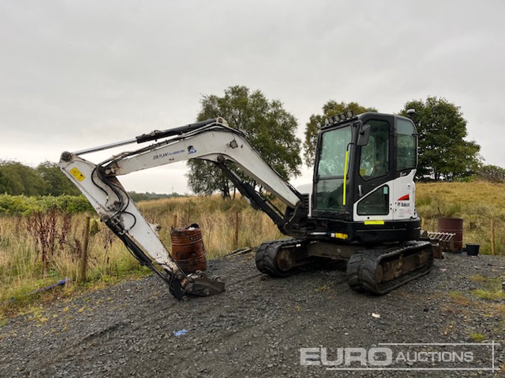2015 Bobcat E62 - Mini bager: slika 1 2015 Bobcat E62 - Mini bager: slika 1