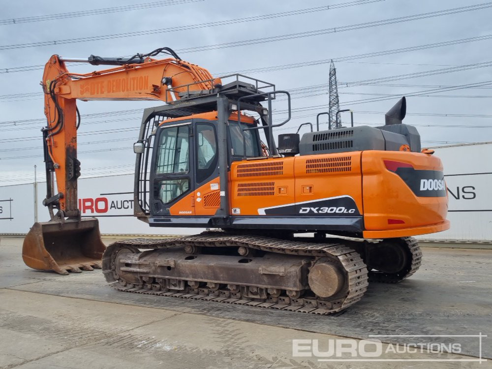 2015 Doosan DX300LC-5 - Bager goseničar: slika 3 2015 Doosan DX300LC-5 - Bager goseničar: slika 3