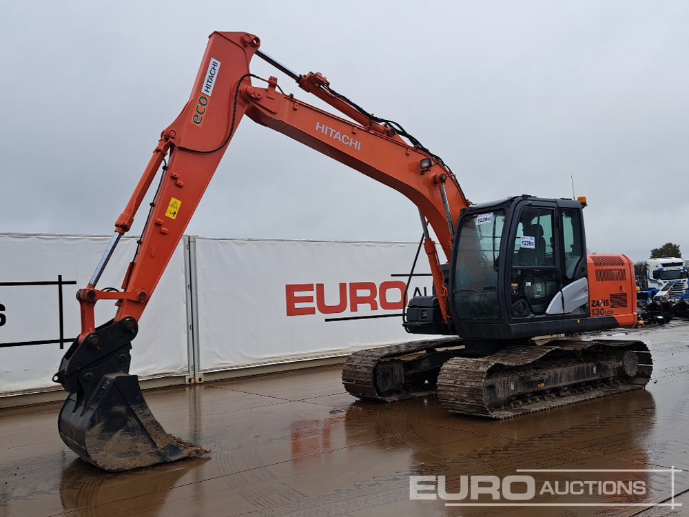 2015 Hitachi ZX130LCN-5B - Bager goseničar: slika 1 2015 Hitachi ZX130LCN-5B - Bager goseničar: slika 1