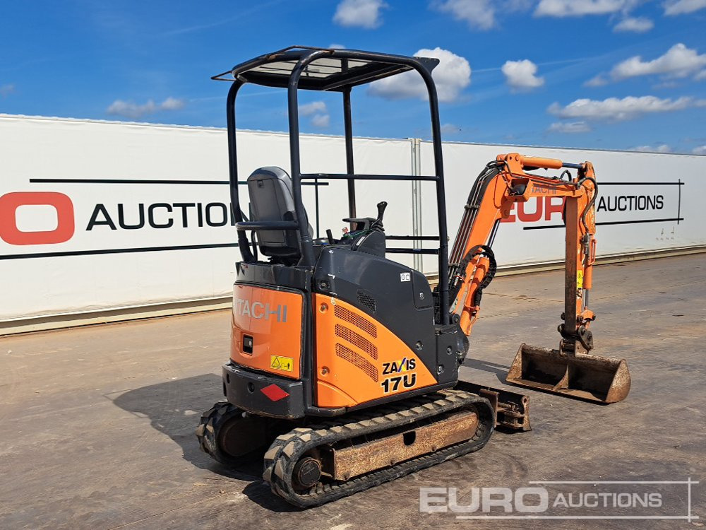 2015 Hitachi ZX17U-2 YLR - Mini bager: slika 5 2015 Hitachi ZX17U-2 YLR - Mini bager: slika 5