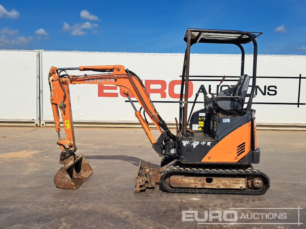 2015 Hitachi ZX17U-2 YLR - Mini bager: slika 2 2015 Hitachi ZX17U-2 YLR - Mini bager: slika 2