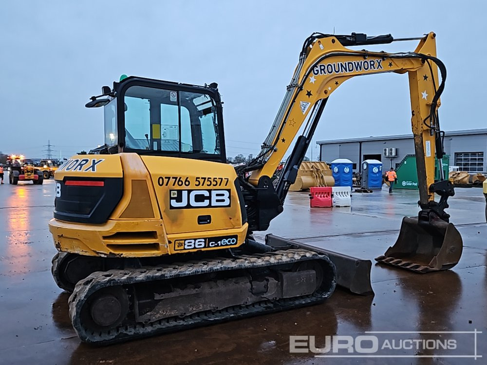 2015 JCB 86C-1 - Mini bager: slika 5 2015 JCB 86C-1 - Mini bager: slika 5