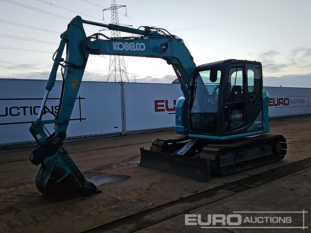 2015 Kobelco SK75SR-3 - Mini bager: slika 1 2015 Kobelco SK75SR-3 - Mini bager: slika 1