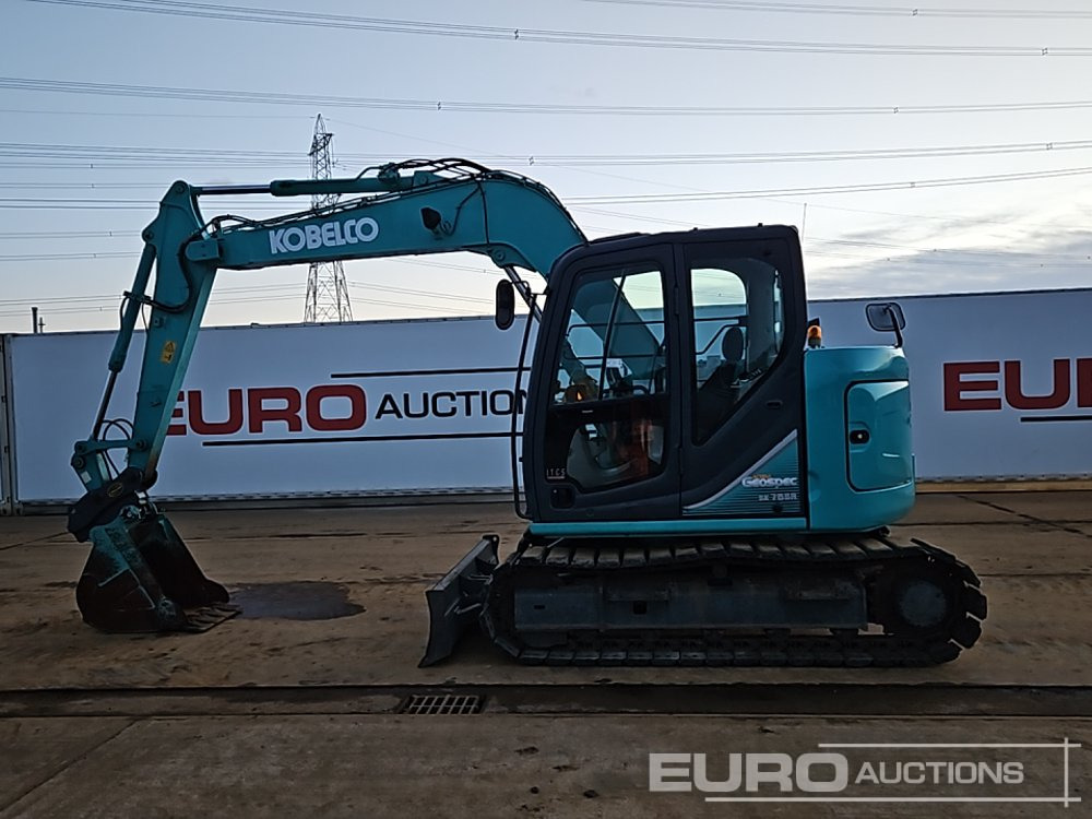 2015 Kobelco SK75SR-3 - Mini bager: slika 2 2015 Kobelco SK75SR-3 - Mini bager: slika 2