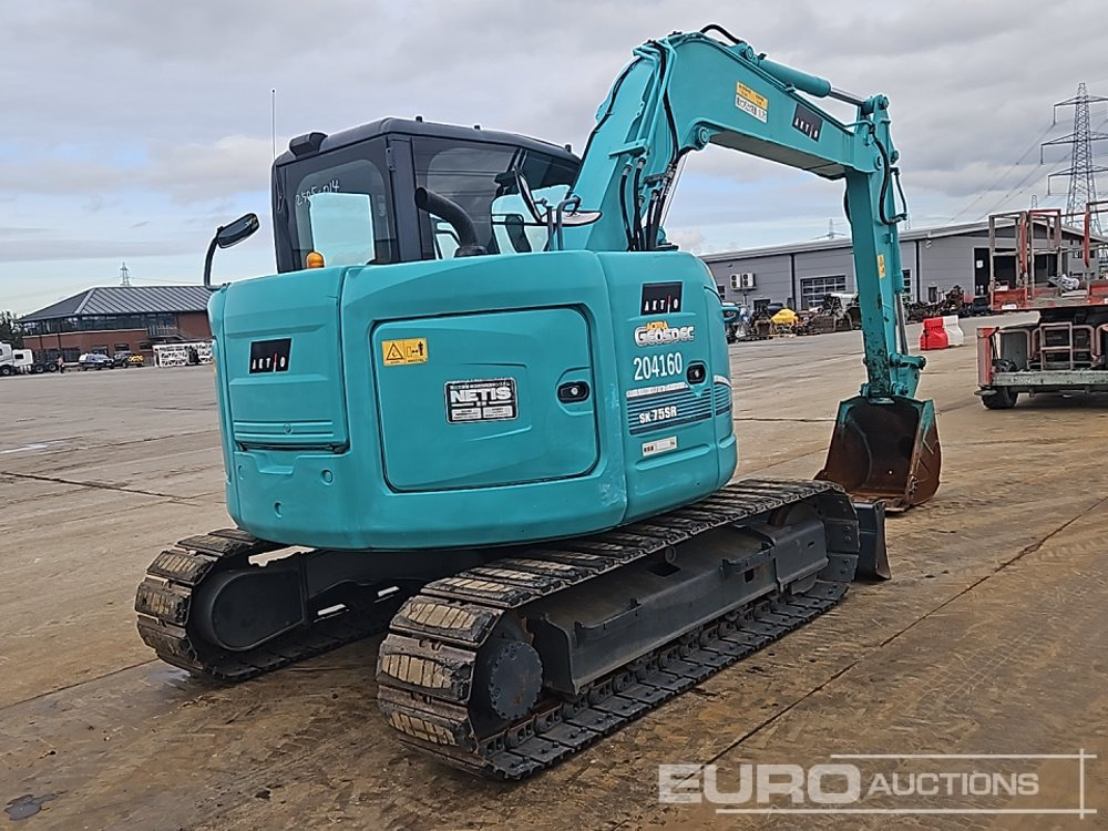 2015 Kobelco SK75SR-3 - Mini bager: slika 5 2015 Kobelco SK75SR-3 - Mini bager: slika 5