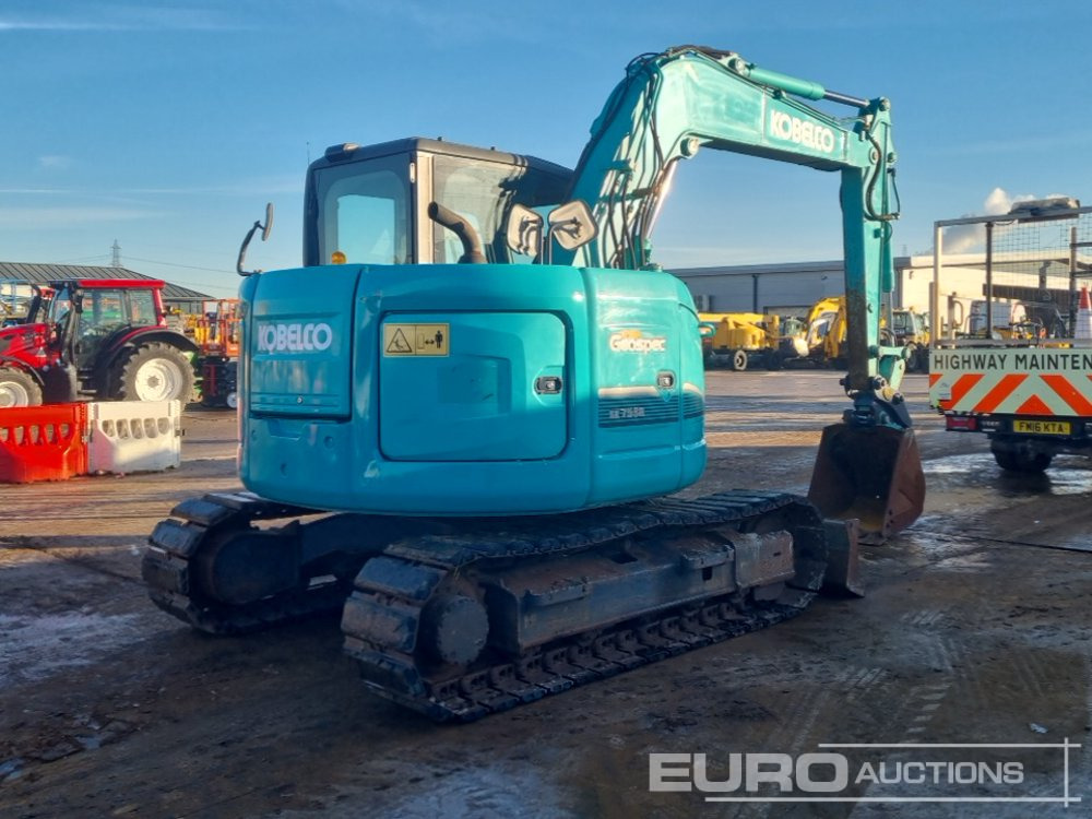 2015 Kobelco SK75SR-3 - Mini bager: slika 5 2015 Kobelco SK75SR-3 - Mini bager: slika 5