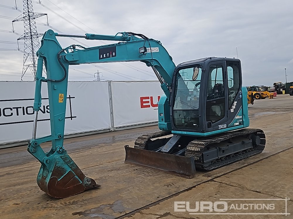 2015 Kobelco SK75SR-3 - Mini bager: slika 1 2015 Kobelco SK75SR-3 - Mini bager: slika 1