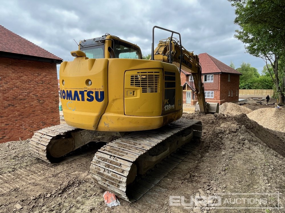 2015 Komatsu PC138US-10 - Bager goseničar: slika 3 2015 Komatsu PC138US-10 - Bager goseničar: slika 3