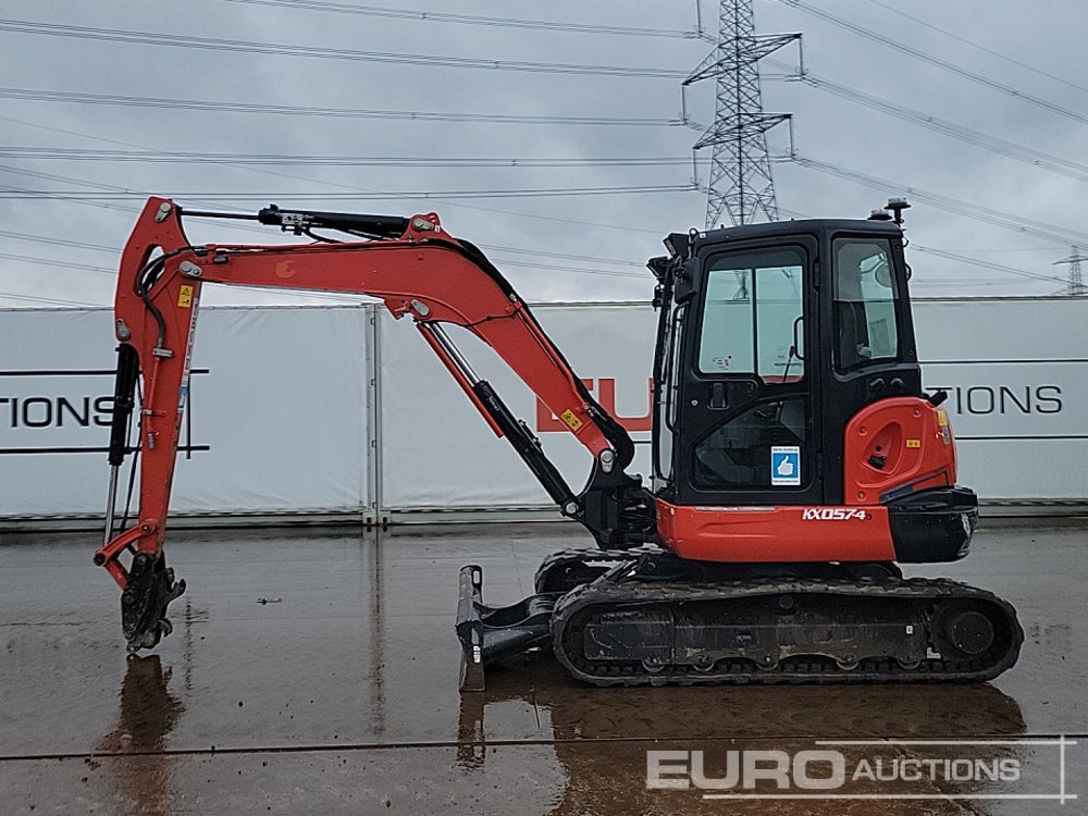2015 Kubota KX57-4 - Mini bager: slika 2 2015 Kubota KX57-4 - Mini bager: slika 2