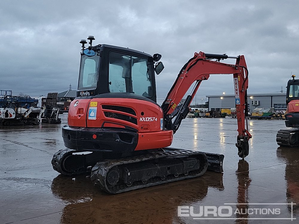 2015 Kubota KX57-4 - Mini bager: slika 5 2015 Kubota KX57-4 - Mini bager: slika 5