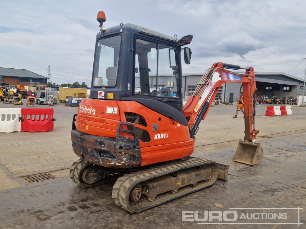 2015 Kubota KX61-3 - Mini bager: slika 5 2015 Kubota KX61-3 - Mini bager: slika 5