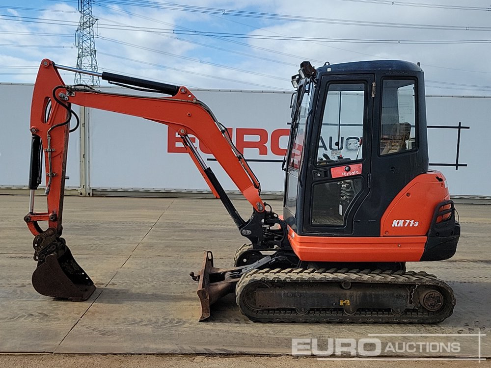 2015 Kubota KX71-3 - Mini bager: slika 2 2015 Kubota KX71-3 - Mini bager: slika 2