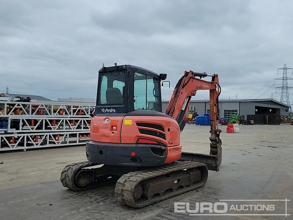 2015 Kubota U55-4 - Mini bager: slika 5 2015 Kubota U55-4 - Mini bager: slika 5