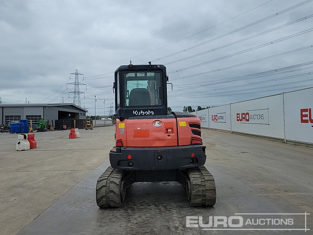 2015 Kubota U55-4 - Mini bager: slika 4 2015 Kubota U55-4 - Mini bager: slika 4