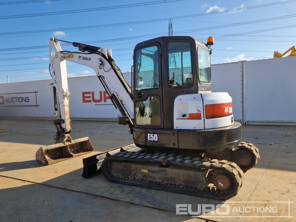 2016 Bobcat E50 - Mini bager: slika 3 2016 Bobcat E50 - Mini bager: slika 3