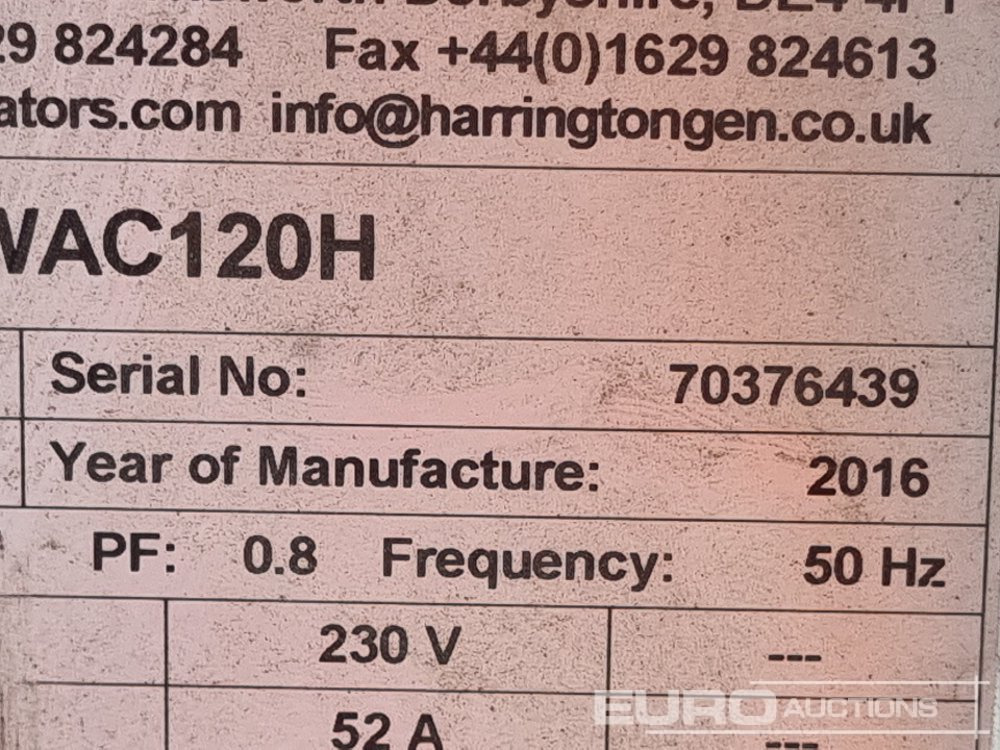 Generator 2016 Harrington 12kVA Generator, Kubota Engine: slika 18