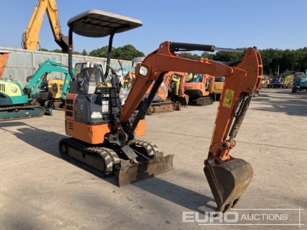 2016 Hitachi ZX17U-5A - Mini bager: slika 2 2016 Hitachi ZX17U-5A - Mini bager: slika 2