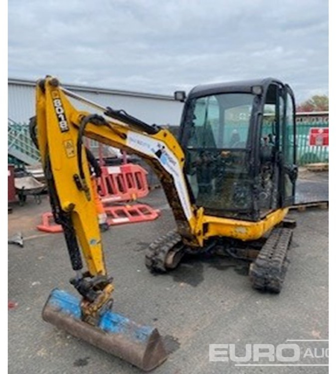 2016 JCB 8018 - Mini bager: slika 1 2016 JCB 8018 - Mini bager: slika 1