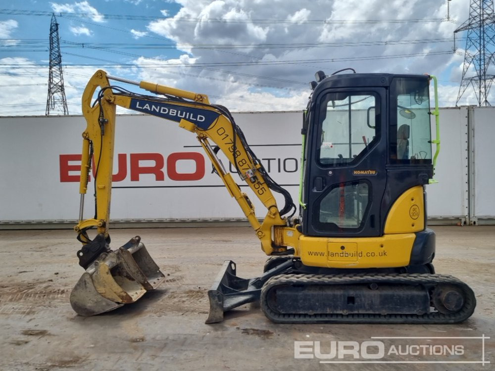2016 Komatsu PC30MR-3 - Mini bager: slika 2 2016 Komatsu PC30MR-3 - Mini bager: slika 2