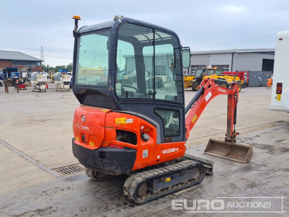 2016 Kubota KX016-4 - Mini bager: slika 5 2016 Kubota KX016-4 - Mini bager: slika 5