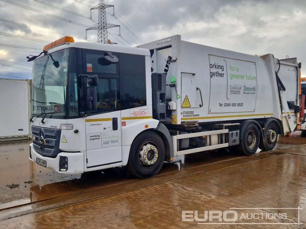 2016 Mercedes Econic 2630 - Smetarski tovornjak: slika 1 2016 Mercedes Econic 2630 - Smetarski tovornjak: slika 1