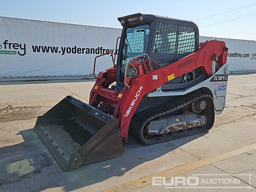 2016 Takeuchi TL10V2 - Mini nakladalec: slika 3 2016 Takeuchi TL10V2 - Mini nakladalec: slika 3