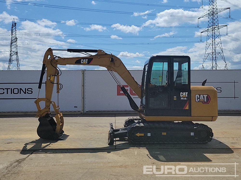 2017 CAT 305.5E2 - Mini bager: slika 2 2017 CAT 305.5E2 - Mini bager: slika 2
