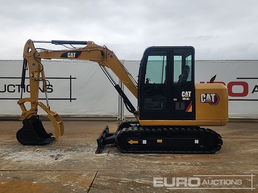 2017 CAT 305.5E2 - Mini bager: slika 2 2017 CAT 305.5E2 - Mini bager: slika 2