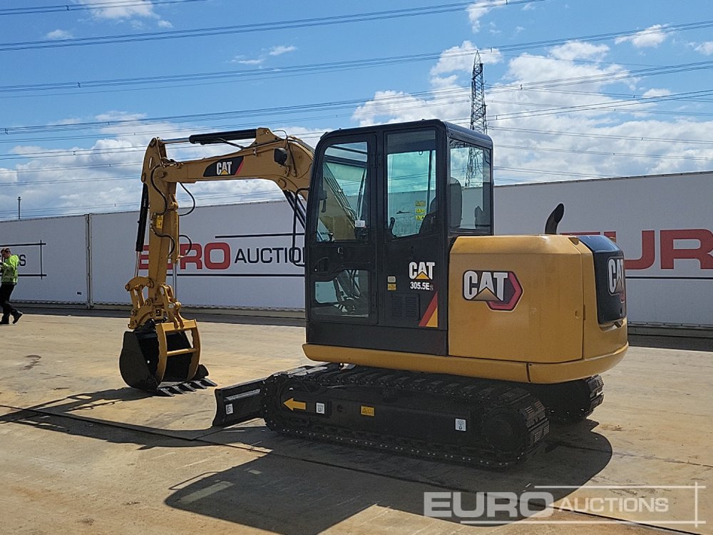 2017 CAT 305.5E2 - Mini bager: slika 3 2017 CAT 305.5E2 - Mini bager: slika 3
