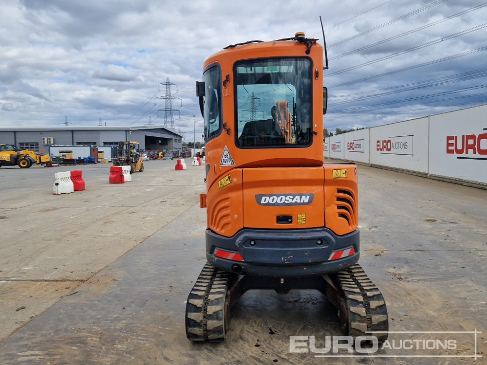 2017 Doosan DX27Z - Mini bager: slika 4 2017 Doosan DX27Z - Mini bager: slika 4