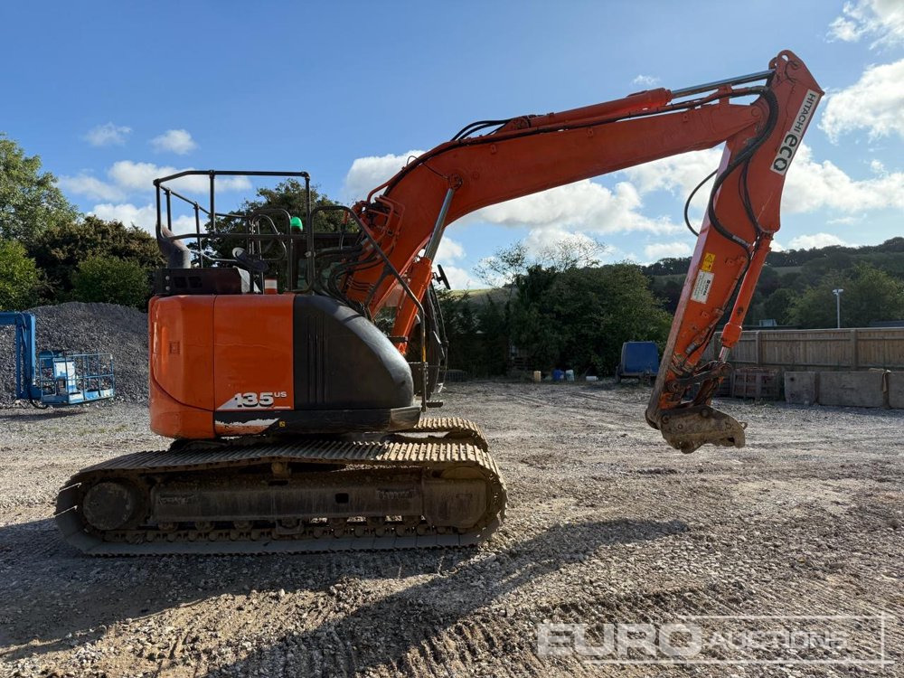 2017 Hitachi ZX135US-6 - Bager goseničar: slika 5 2017 Hitachi ZX135US-6 - Bager goseničar: slika 5