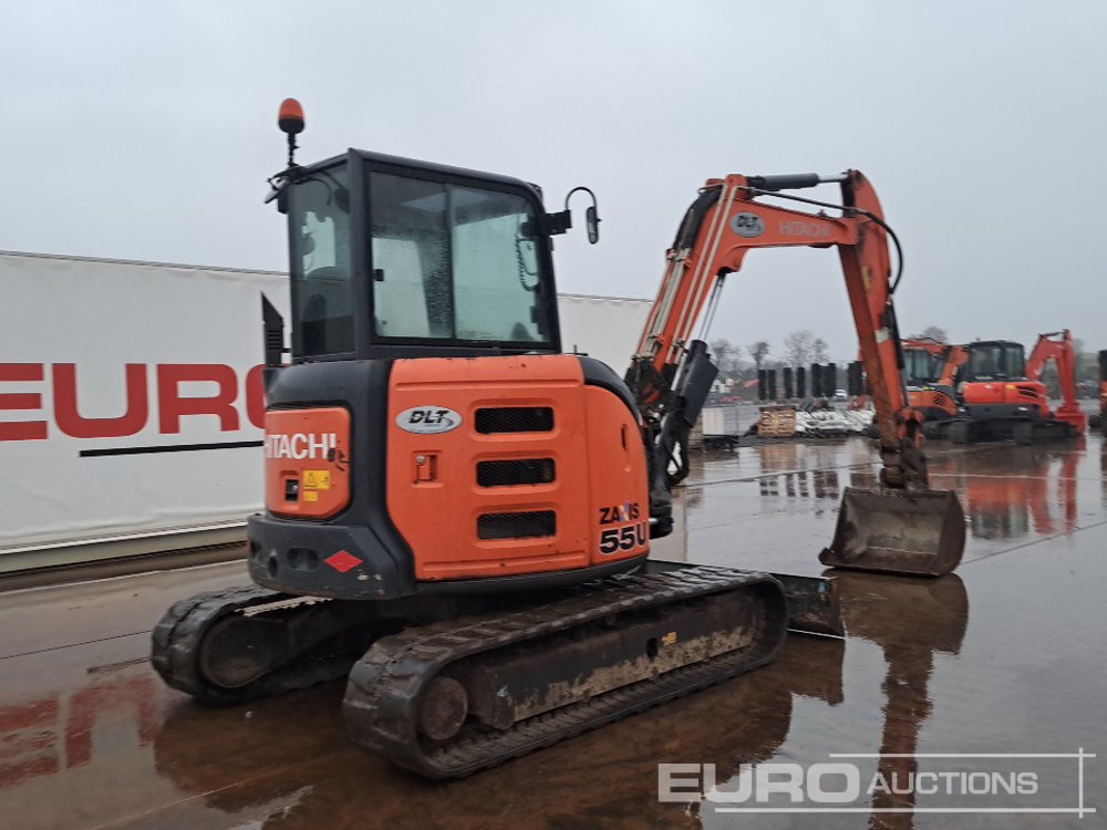2017 Hitachi ZX55U-5A CLR - Mini bager: slika 5 2017 Hitachi ZX55U-5A CLR - Mini bager: slika 5
