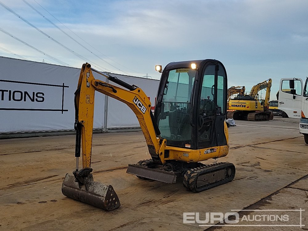 2017 JCB 8018 - Mini bager: slika 1 2017 JCB 8018 - Mini bager: slika 1
