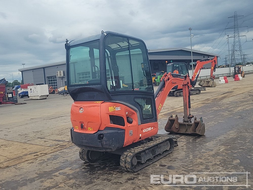 2017 Kubota KX016-4 - Mini bager: slika 5 2017 Kubota KX016-4 - Mini bager: slika 5