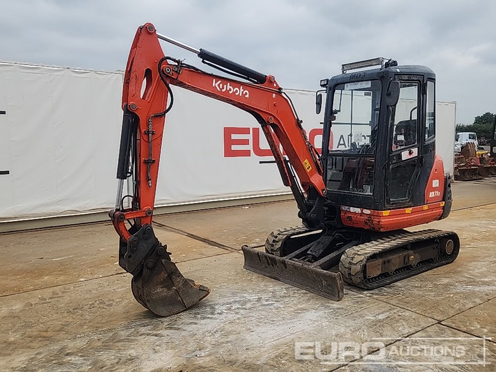 2017 Kubota KX71-3 - Mini bager: slika 1 2017 Kubota KX71-3 - Mini bager: slika 1