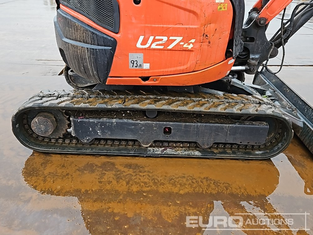 Mini bager 2017 Kubota U27-4: slika 14 Mini bager 2017 Kubota U27-4: slika 14