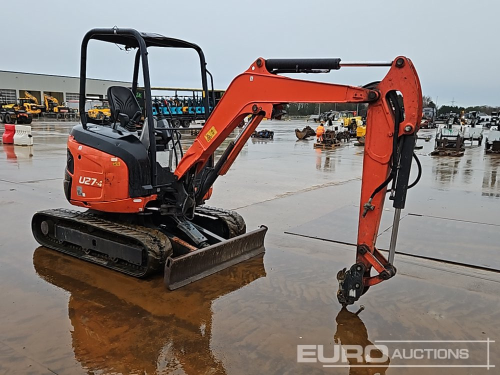 Mini bager 2017 Kubota U27-4: slika 7 Mini bager 2017 Kubota U27-4: slika 7