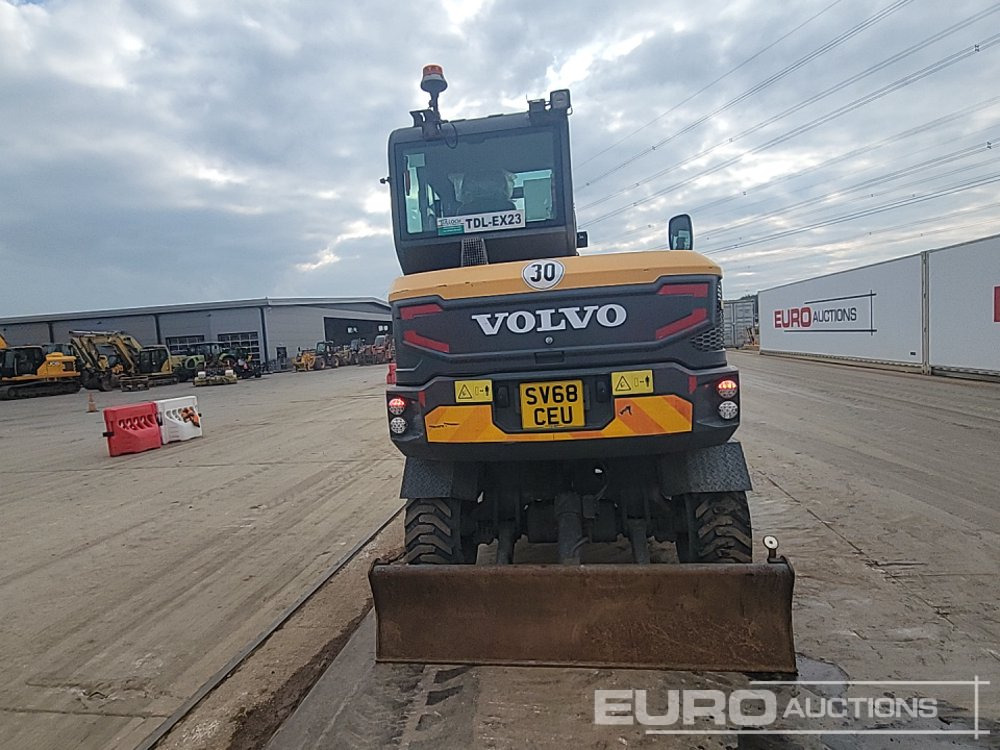 2017 Volvo EW60E - Bager na kolesih: slika 4 2017 Volvo EW60E - Bager na kolesih: slika 4