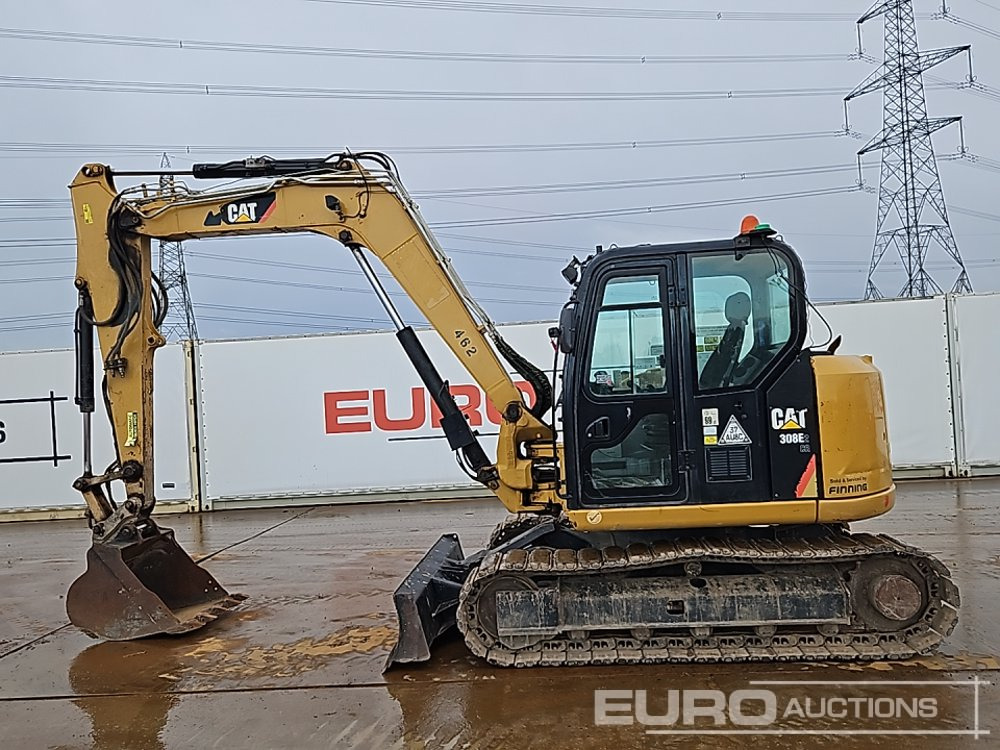 2018 CAT 308E2 CR - Mini bager: slika 2 2018 CAT 308E2 CR - Mini bager: slika 2