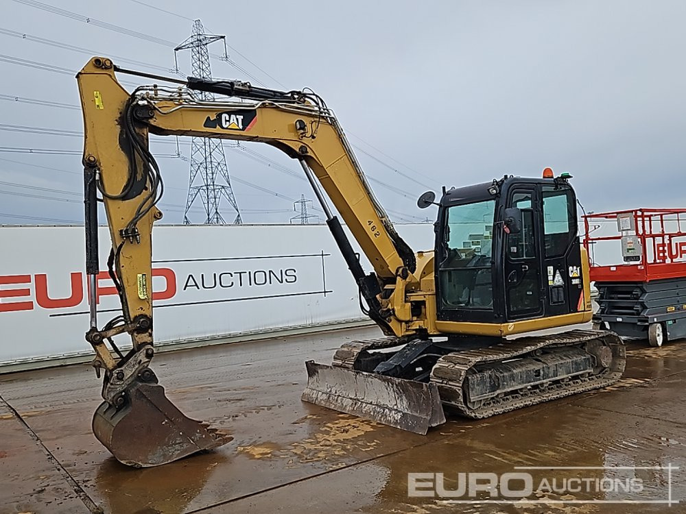 2018 CAT 308E2 CR - Mini bager: slika 1 2018 CAT 308E2 CR - Mini bager: slika 1