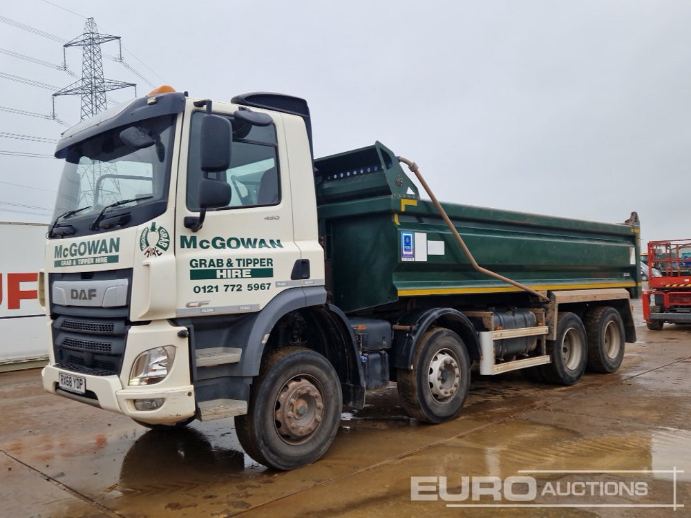 2018 DAF CF450 - Tovornjak prekucnik: slika 1 2018 DAF CF450 - Tovornjak prekucnik: slika 1