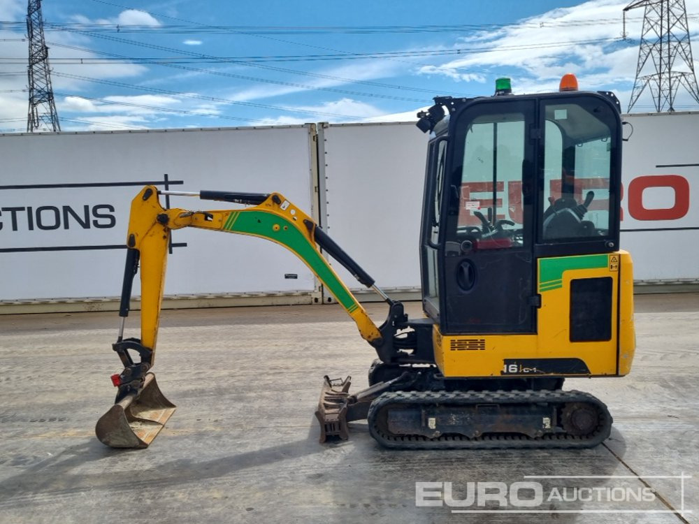 2018 JCB 16C-1 - Mini bager: slika 2 2018 JCB 16C-1 - Mini bager: slika 2