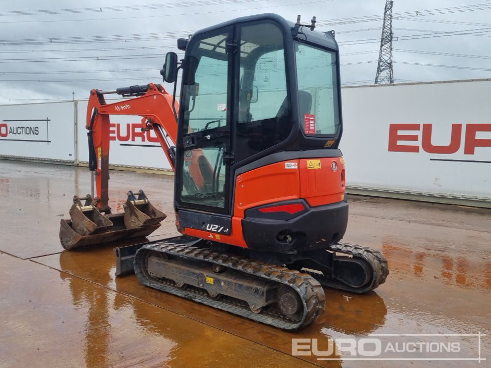 2018 Kubota U27-4 - Mini bager: slika 3 2018 Kubota U27-4 - Mini bager: slika 3